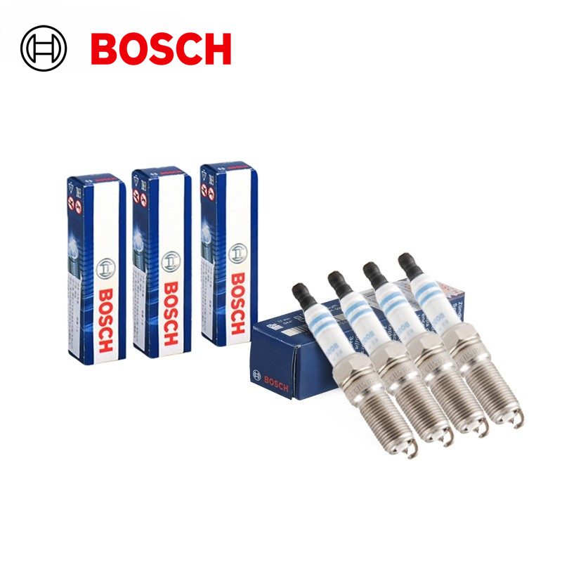 Bosch Spark Plug Iridium - 4Pcs Bosch Double Iridium Spark Plugs