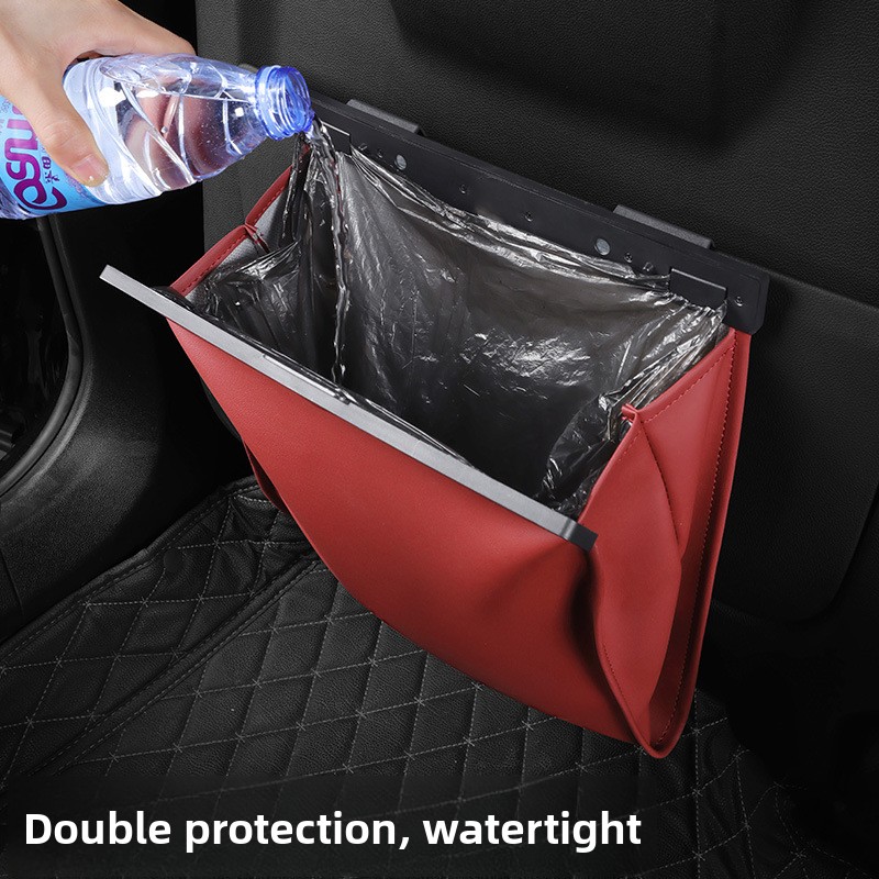 1pcs Car Leather Garbage Bags, - Leather Cleaner Interior ulasan dan harga