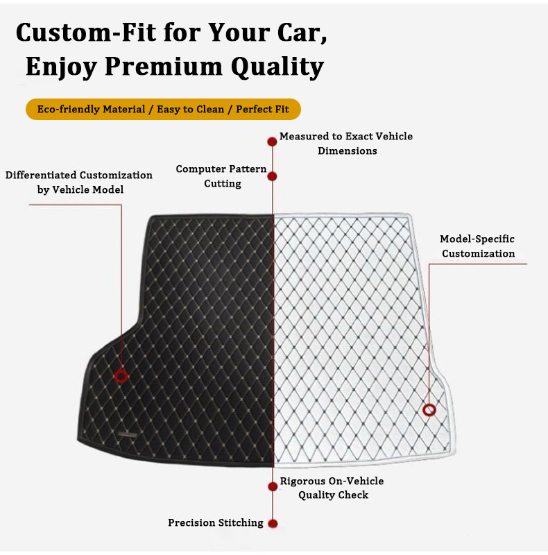 Car Rear Trunk Mat For Chery T - Leather Cleaner Interior ulasan dan harga