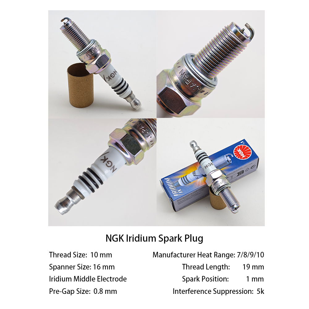 1pcs Motorcycle Iridium Spark  - Ngk Spark Plug Laser Iridium ulasan dan harga